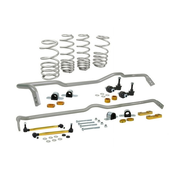 Whiteline GS1-VWN006 Front and Rear Coil Spring / Stabilizer Bar Kit; Fits Volkswagen Golf R 15-18