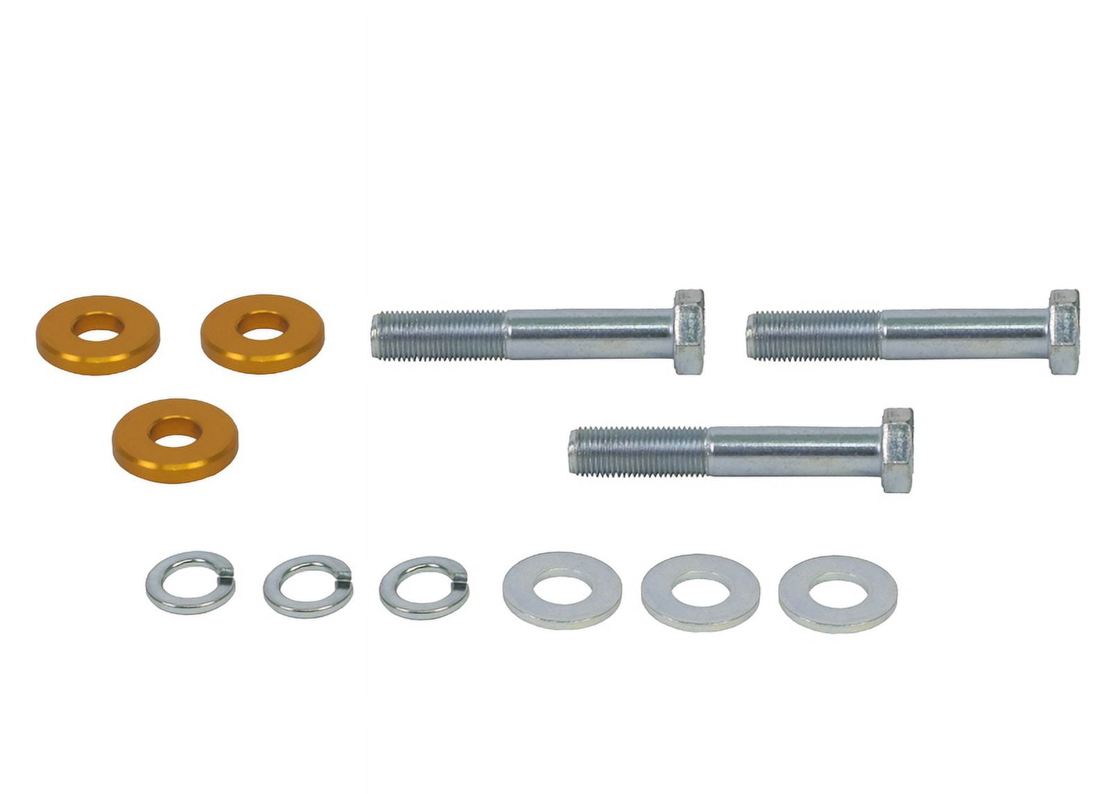 Whiteline KCA405 Front Steering Bump Steer Assembly; Fits Ford Focus 08-11 Fits select: 2007-2013 MAZDA 3 I, 2008 FORD FOCUS SE/SEL/SES