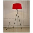 thumbnail image 1 of Whiteline Modern Lighting Red Paige Contemporary Carbon Steel Floor Lamp, 1 of 3