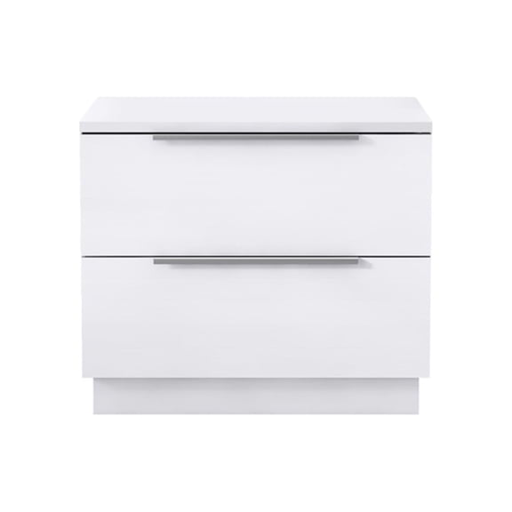 Whiteline Modern Living Damien Nightstand, White