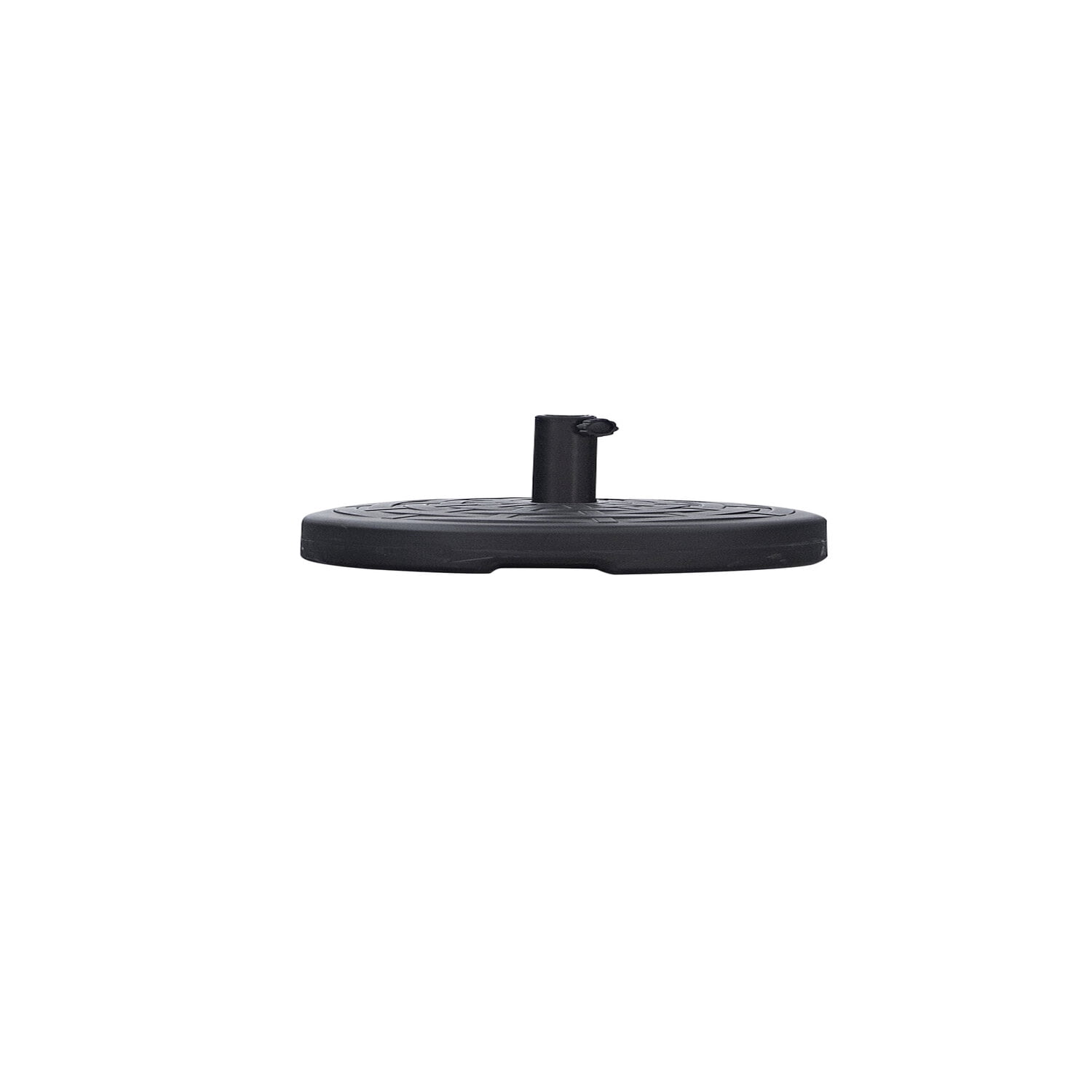 Whiteline Modern Living Eliana Round umbrella base, water injection product size 45.5 * 12.5 CM, 14 kg water, black"