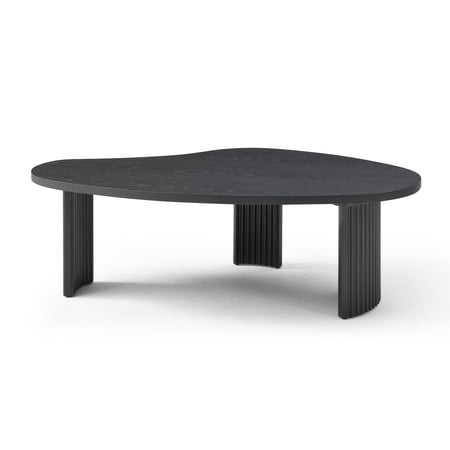 Whiteline Modern Living Pam Small Coffee Table, Black