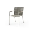 thumbnail image 1 of Whiteline Modern Living Rhea Outdoor Dining Armchair, Light Brown, 1 of 3