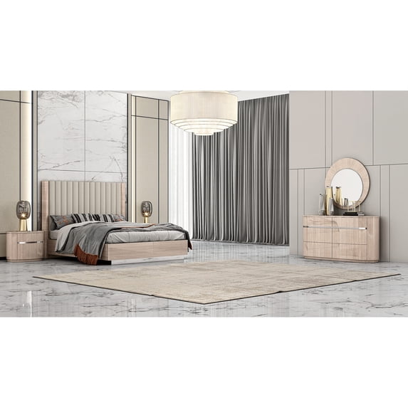 Whiteline Modern Living Waves Full Bed