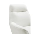 thumbnail image 1 of Whiteline Modern Living White Daiana Contemporary Top Grain Italian Leather Club Chair, 1 of 3