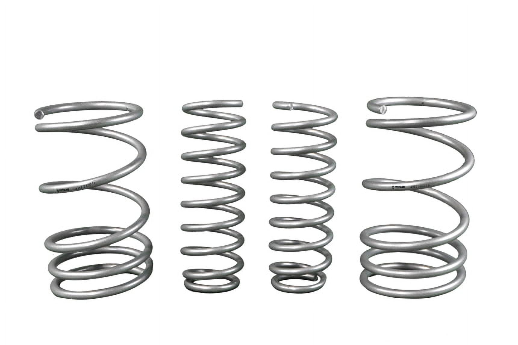 Whiteline WSK-MIT001 Front and Rear Coil Spring Set; Fits Mitsubishi Lancer 09-17 Fits select: 2015 ,2017 MITSUBISHI LANCER ES