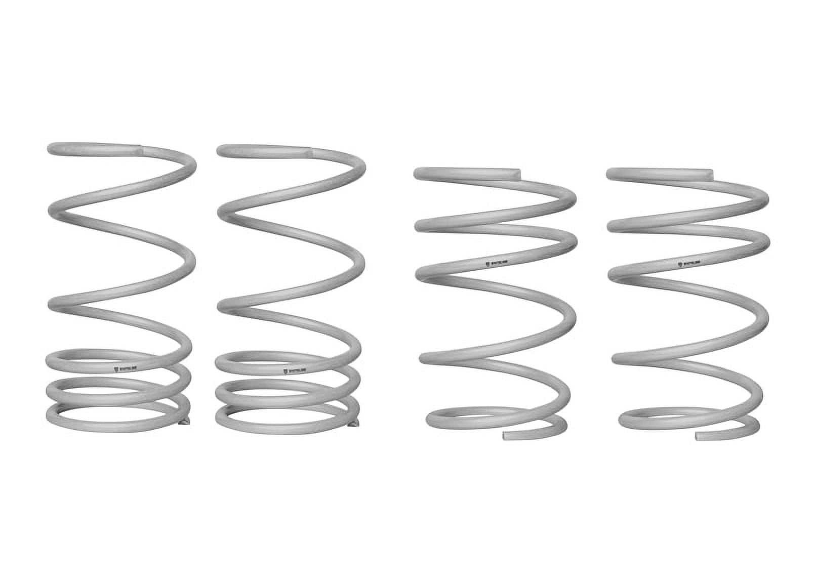 Whiteline WSK-SUB001 Front and Rear Coil Spring Set; Fits Subaru Impreza 02-03 Fits select: 2002-2003 SUBARU IMPREZA WRX