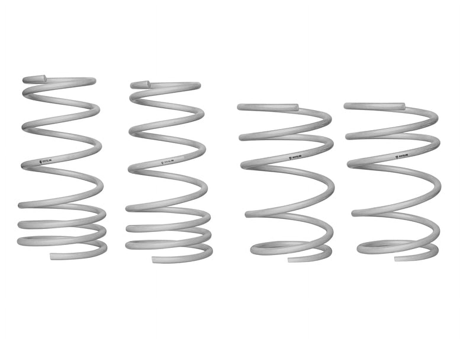 Whiteline WSK-SUB004 Front and Rear Coil Spring Set; Fits Subaru Impreza 08-14