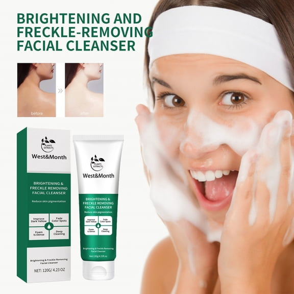 Whitening Cleansing Foam Cleansing and Brightening Skin Hydrating and Non-tightening Facial Cleanser