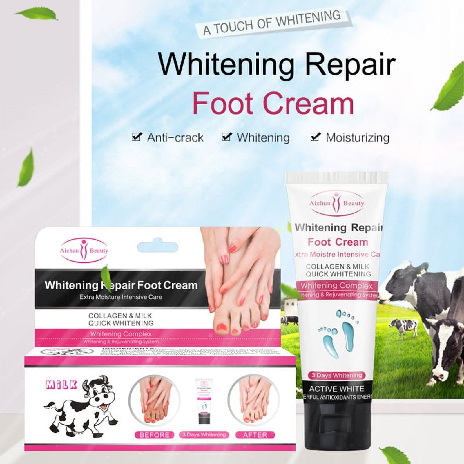 Whitening Repair Foot Cream 100g Exfoliating Moisturizing Rough Heels Repair Feet Care Cream