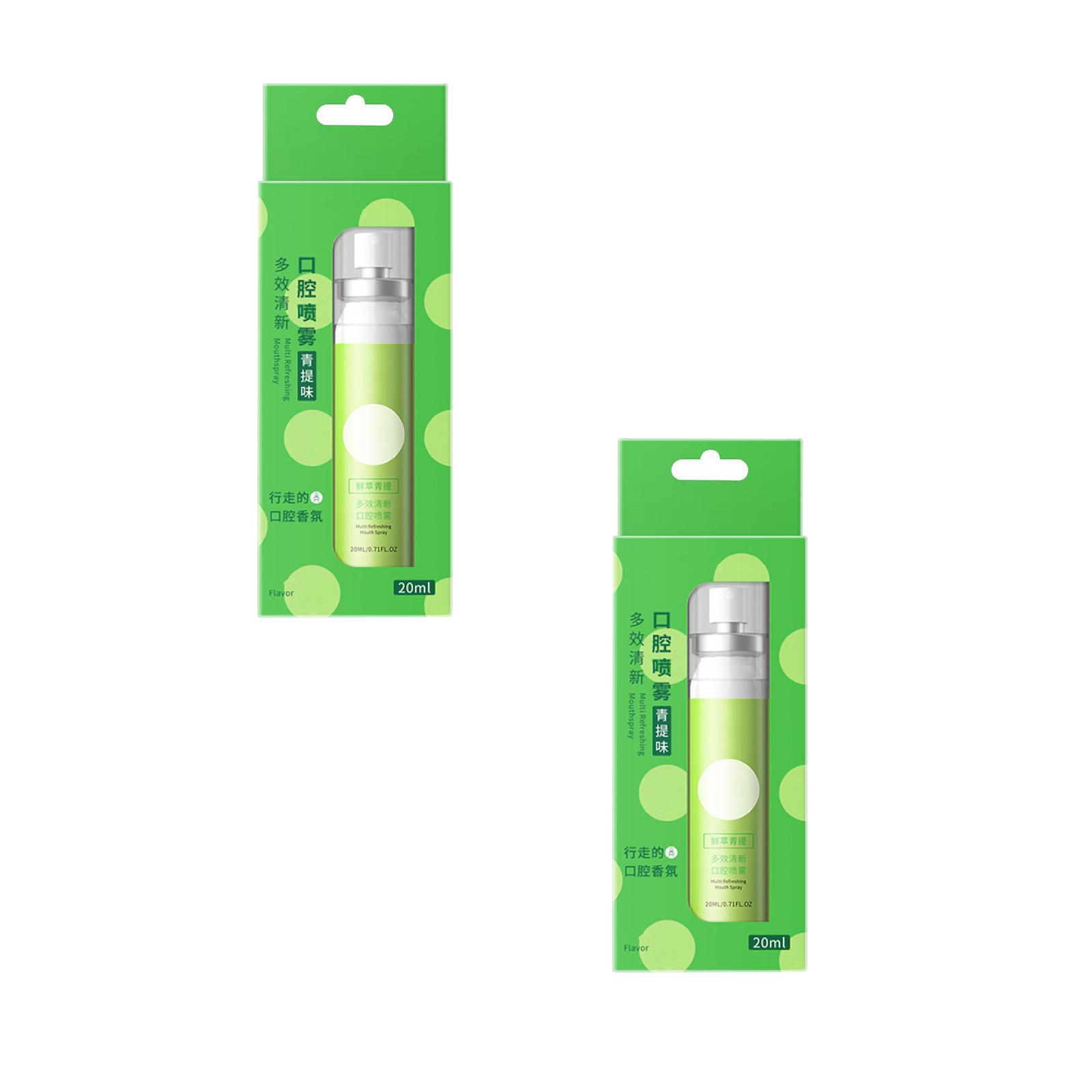 Whitening Teeth, Breath Freshening Spray Net Refreshing Mint Peach