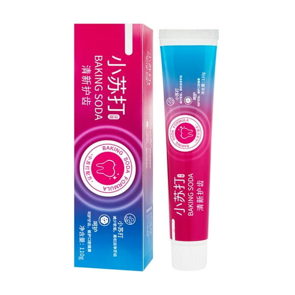 Whitening Toothpaste - Removes Tough Stains from Coffee, Smoking, Wine & More - Anti-Cavity, Plaque & Tartar Control (Mint Paste, 110g)