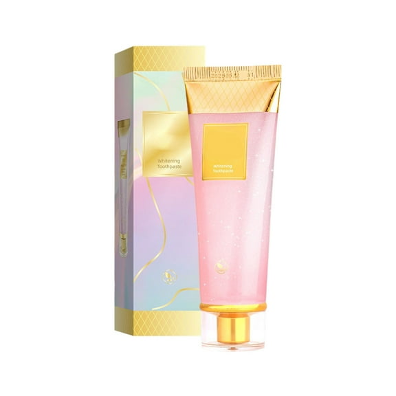 Whitening Toothpaste, Toothpaste Intensive Brightening Toothpaste Gentle Care Deep Stain Removal Sakuras Scents Improve Health Fresh Breath 80g