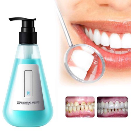 Whitening Toothpaste, Toothpaste for Sensitive Teeth and Cavity Prevention, Baking Toothpaste Fresh Breath Stains Tooth Protection Protection Press Toothpaste
