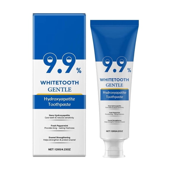Whitening Toothpaste, Toothpaste for Sensitive Teeth and Cavity Prevention, Gentle Mint Toothpaste For Refreshing Breath Protecting Enamel Strengthening Teeth And Oral Care Toothpaste 120g