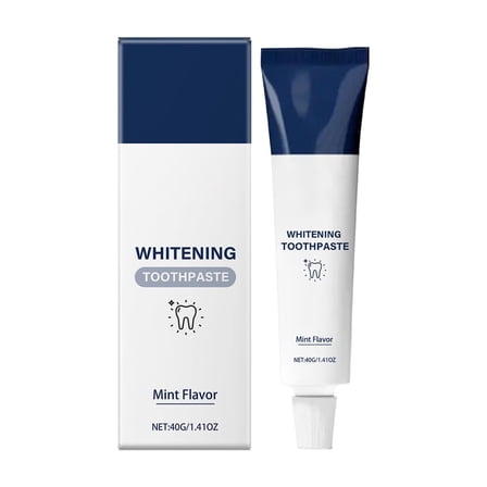Whitening Toothpaste, Toothpaste for Sensitive Teeth and Cavity Prevention, Nanohydroxyapatite Whitening Toothpaste - Oral Care With Kaolin Hydroxyapatite Toothpaste Xylitol For Adults 40g