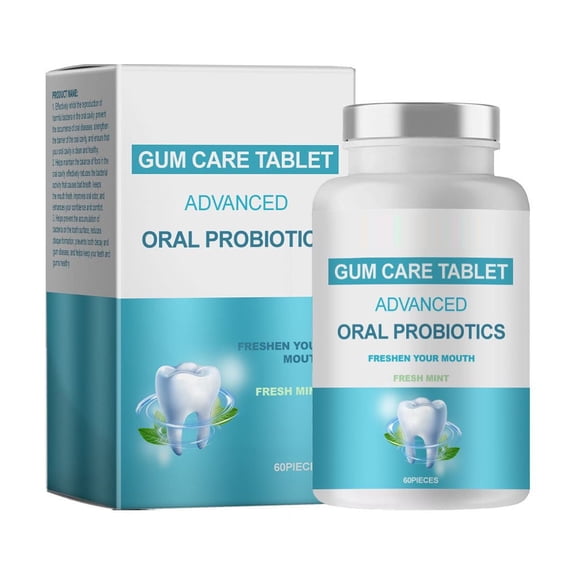 Whitening Toothpaste, Toothpaste for Sensitive Teeth, Chewable Toothpaste Tablets Natural Paste Tabs Earth Friendly Glass Jar NO-Fluoride Remineralizing Hydroxyapatite 60 Tablets