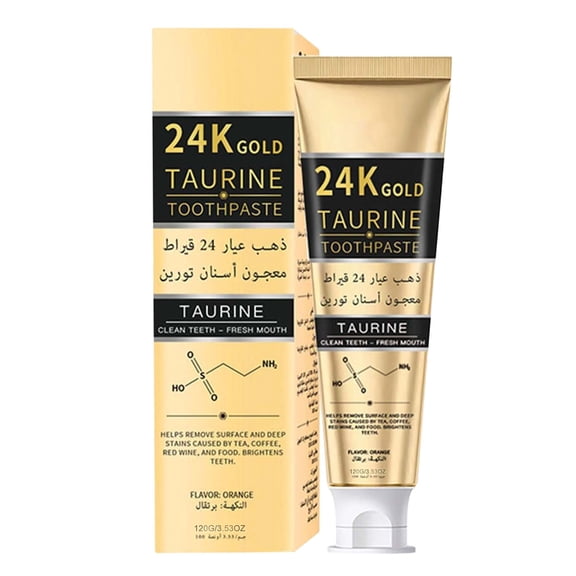 Whitening Toothpaste, Toothpaste for Sensitive Teeth and Cavity Prevention, 100g Taurine Toothpaste Oral Cavity Clean Thoroughly Stubborn Stains