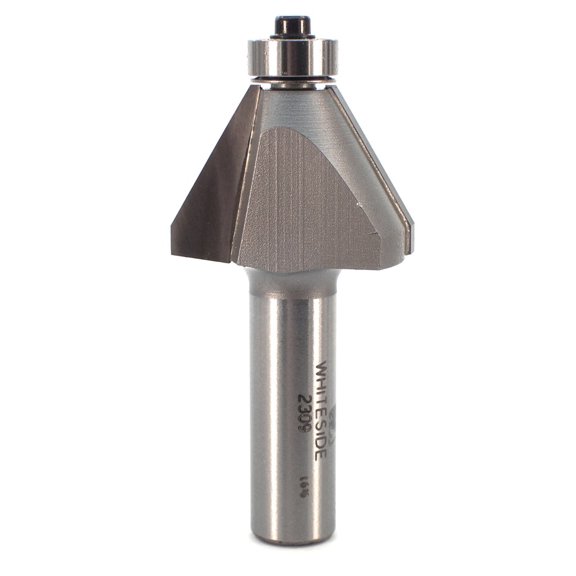 Whiteside 2309 Edge Bevel Router Bit - 1/2"SH, 30 degree, 7/8"CL