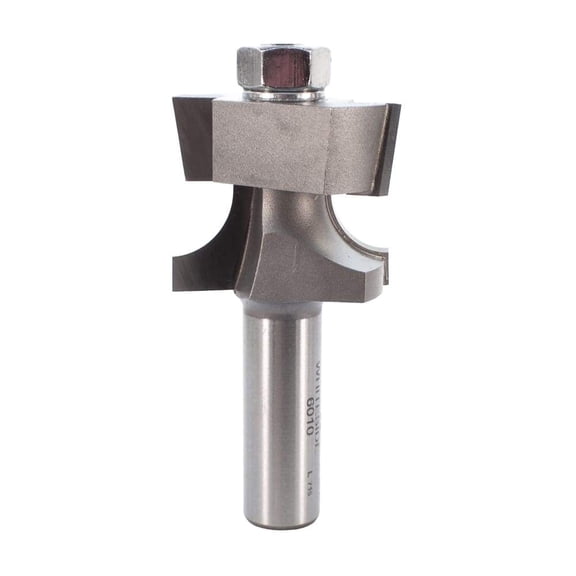 Whiteside 6010 Door Edge Router Bit - Recessed Doors Style for Woodworking - 1/2"SH, 1-1/8"CL, 1-3/8"LD