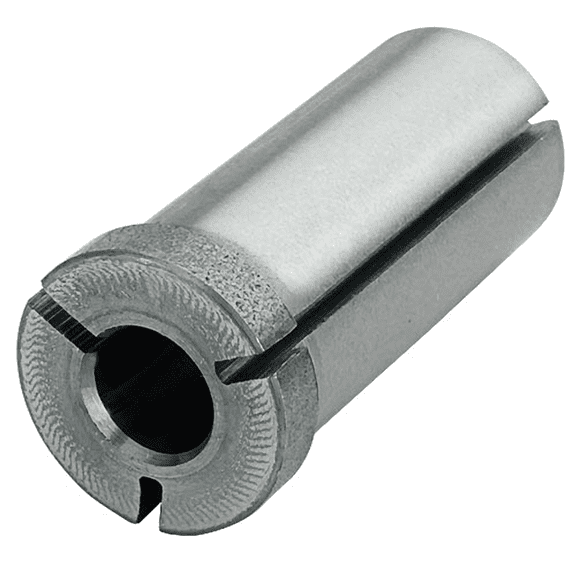 Whiteside 6400 Steel Router Collet for Woodworking - 1/2"SH, 2"CD, 1/2"CL