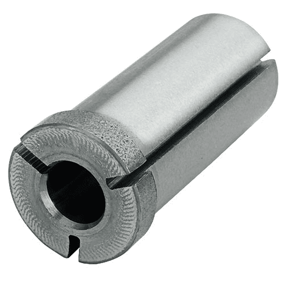 Whiteside 6400 Steel Router Collet for Woodworking - 1/2"SH, 2"CD, 1/2"CL