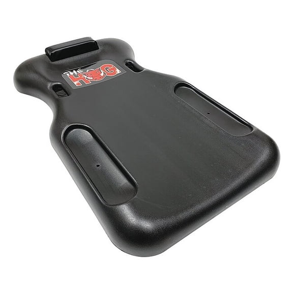 Whiteside Creeper,3" H,22-1/2" W,Plastic,6 Wheels PLBLK