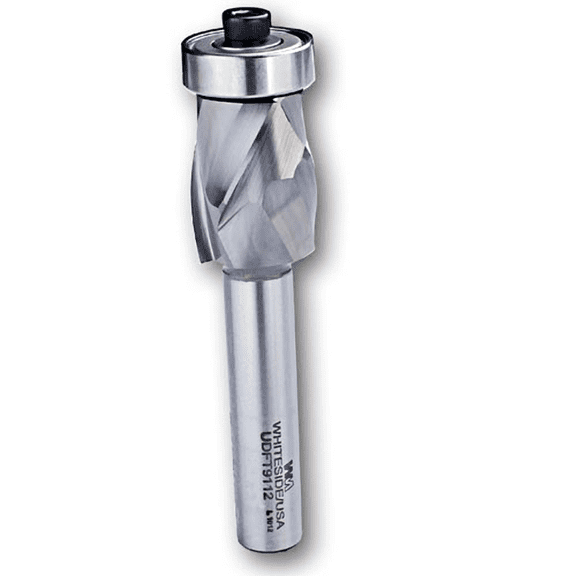 Whiteside Model UDFT9112 Spiral Flush Trim 1/2" SH X 7/8" D X 1-1/8"CL