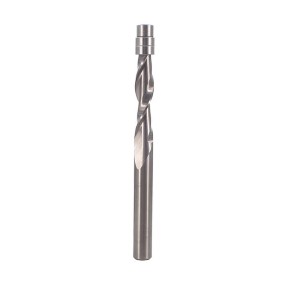 Whiteside RFT2100 3-inch Spiral Flush Trim Bit, 1-inch Cutting Length, 1/4-Shank