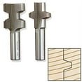 thumbnail image 1 of Whiteside Router Bits 3370 Wedge Tongue and Groove Set, 1 of 1