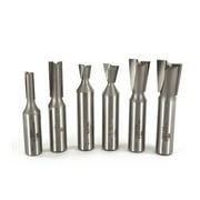 Whiteside 605 Incra Dovetail Bit Set for Woodworking - 6 PIECE 1/2SH