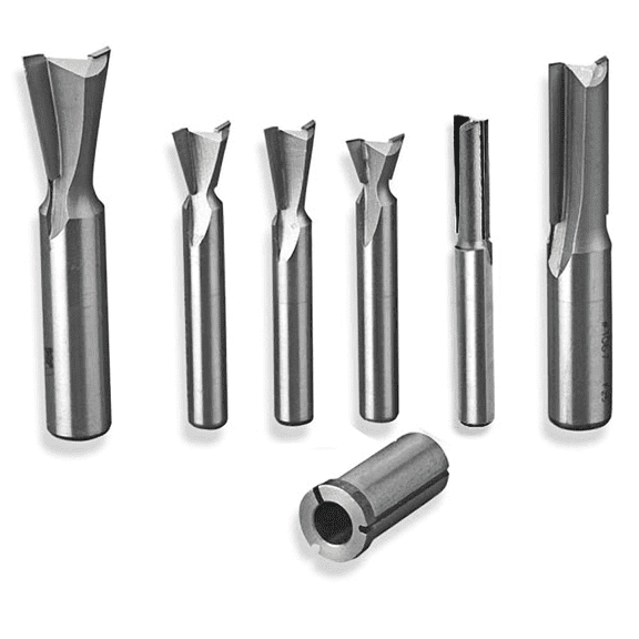 Whiteside Router Bits D108 Leigh Set, 7-Piece