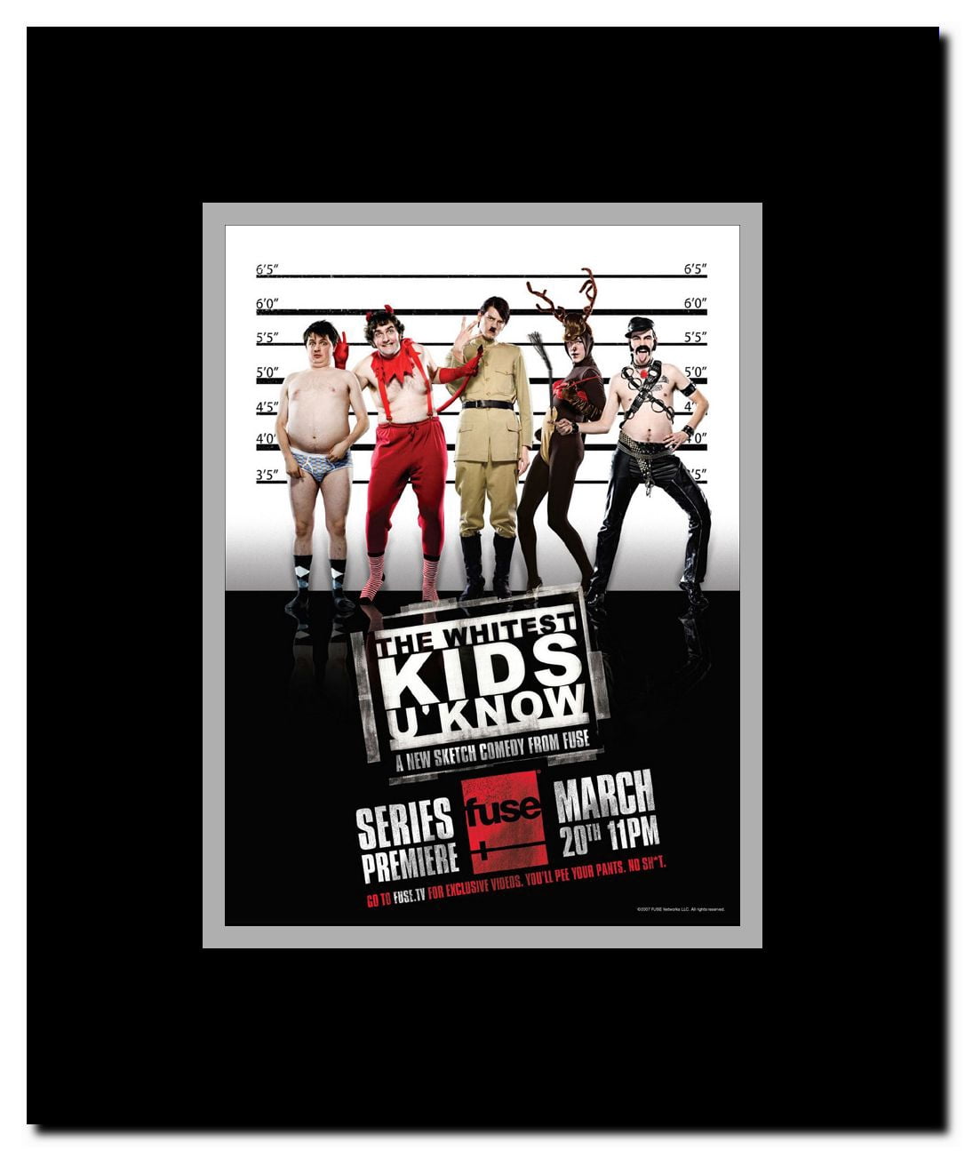 Whitest Kids U Know. The Framed Movie Poster