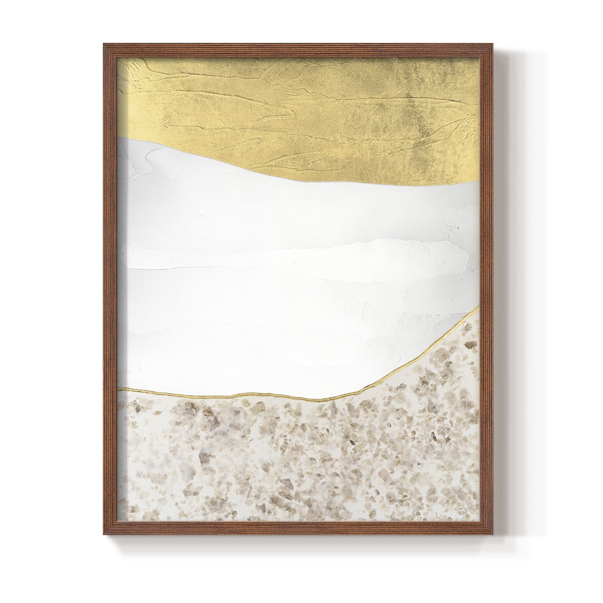 Whitestone II Framed Print in Brown Solid Wood 11 x 14 Framed Print