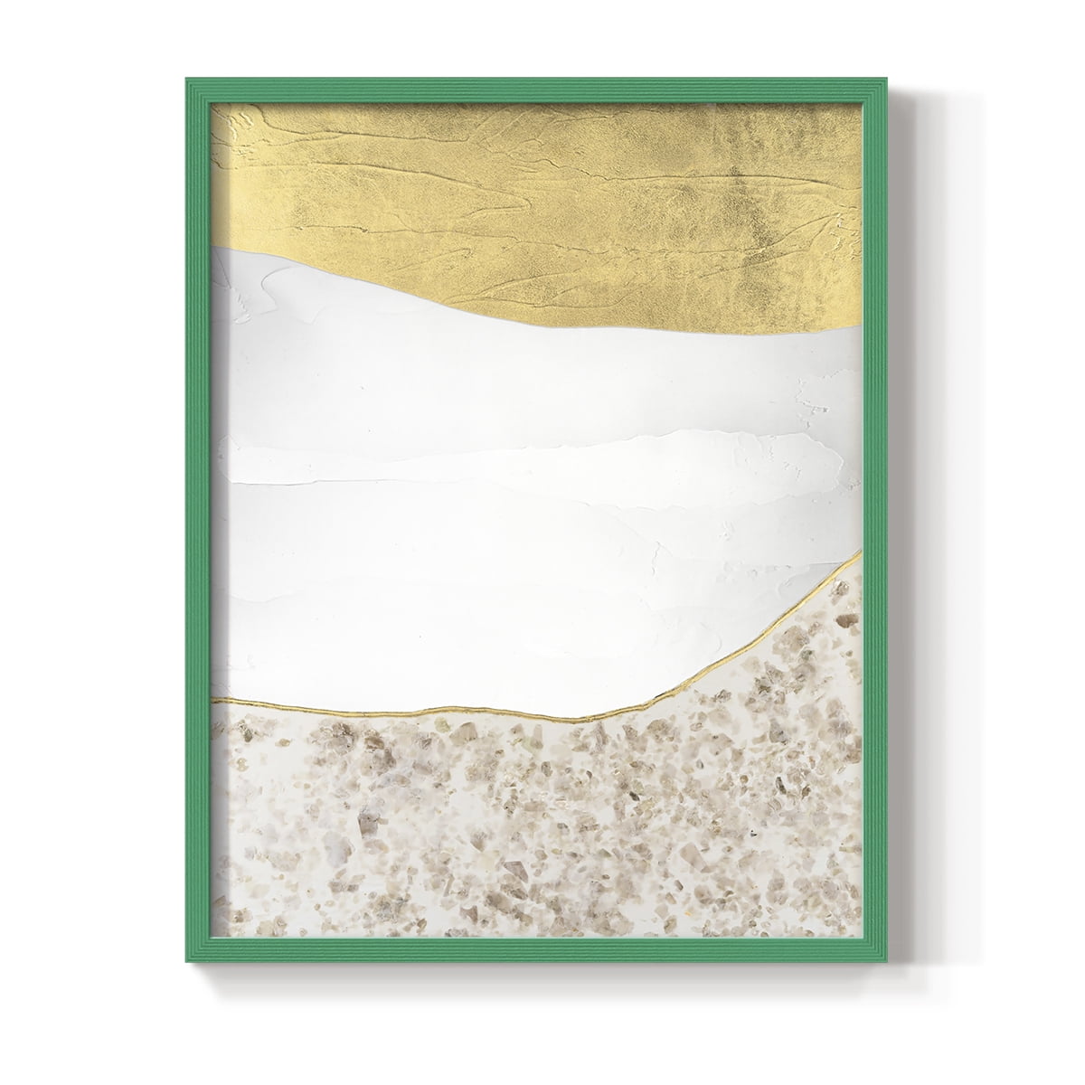 Whitestone II Framed Print in Green Solid Wood 8 x 10 Framed Print