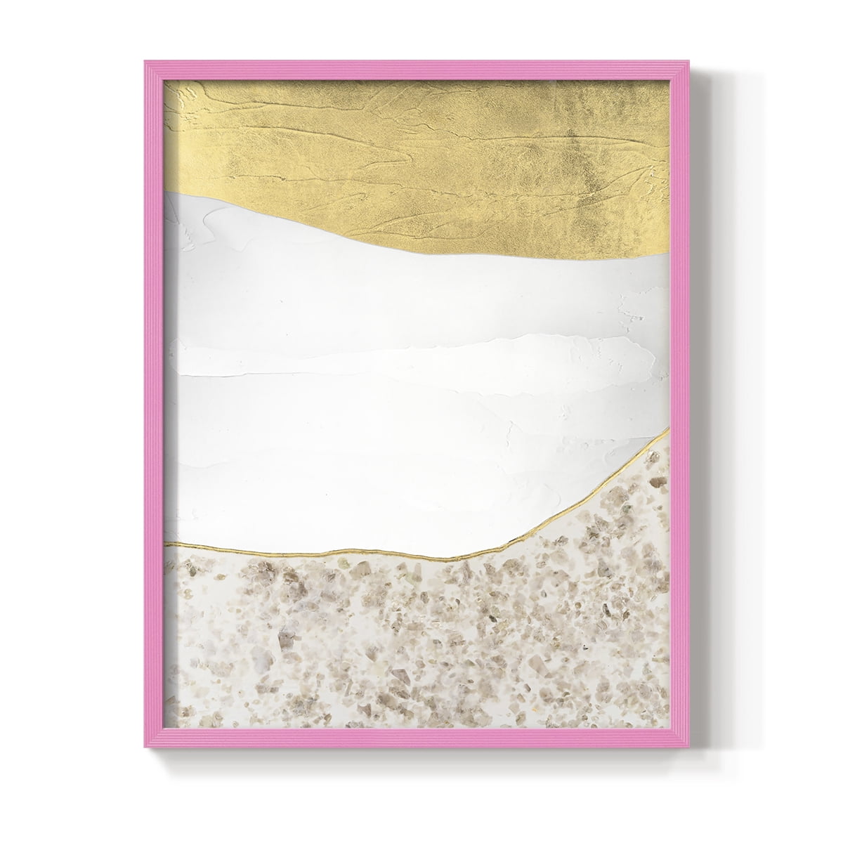 Whitestone II Framed Print in Pink Solid Wood 11 x 14 Framed Print