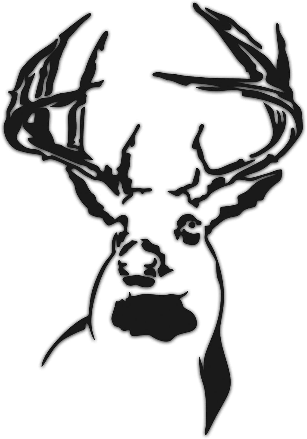 Whitetail Deer Sticker for Car Vinyl Decal Window Truck Window Car ...