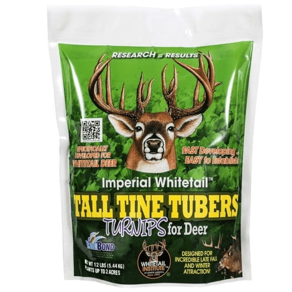 Whitetail Institute Imperial Tall Tine Tubers - 24 lbs - Carton of 2- 12lb Bags