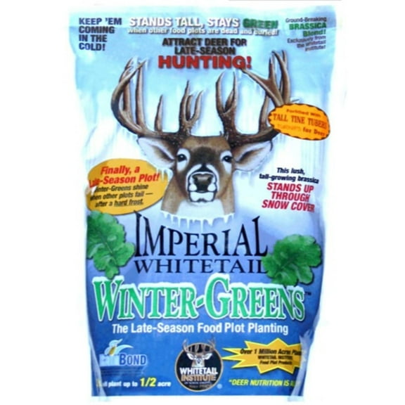 Whitetail Institute Imperial Winter-Greens Food Plot Seed 3 lb