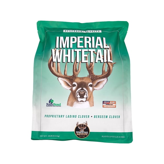 Whitetail Institute Imperial Clover Perennial Food Plot Seed 4 lb