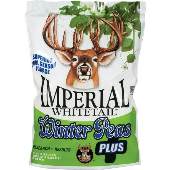 Whitetail Institute Winter Peas Plus Food Plot Mix 11 lbs