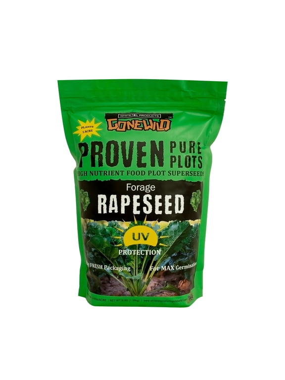 , Forage Rapeseed Food Plot Seeds, 3lb Bag, G9926