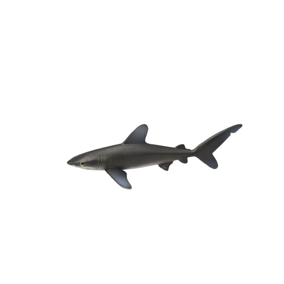 Whitetip Shark, Whitetip Reef Shark, Very Nice Rubber Fish, Educational, Realistic Figure, Lifelike Model, Figurine, Replica, Gift, 3" SF05 B51