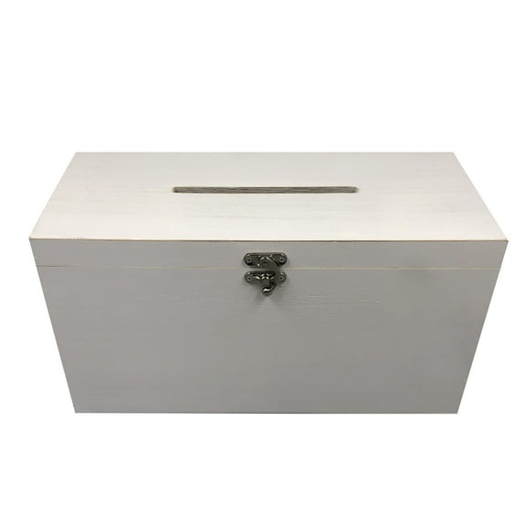 Whitewashed Card Box by Celebrate It