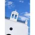 thumbnail image 1 of Whitewashed Church With Bell Tower Poster Print, 1 of 2