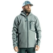Whitewater Tamer Softshell Windproof Hooded Fishing Jacket (Shade, Medium)