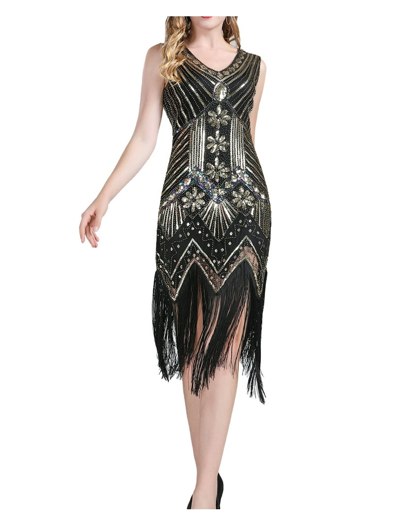 Whitewed 20's The Great Gatsby Themed Wedding Prom Parties Dresses