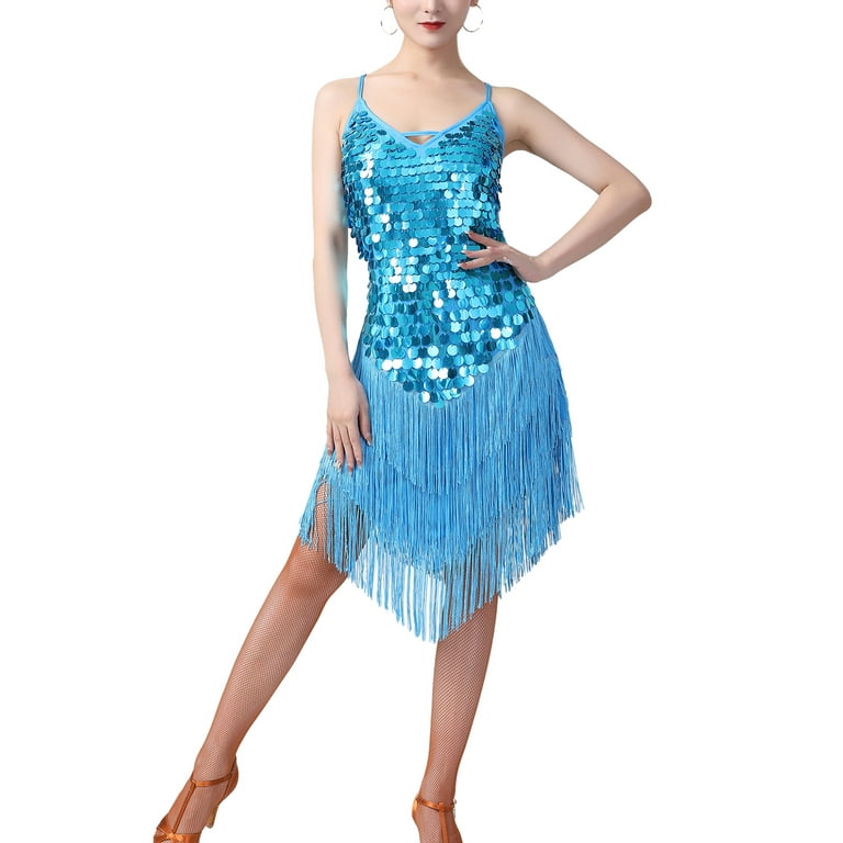 Salsa Nights White Fringe Dress Salsa Nights White Fringe Dress