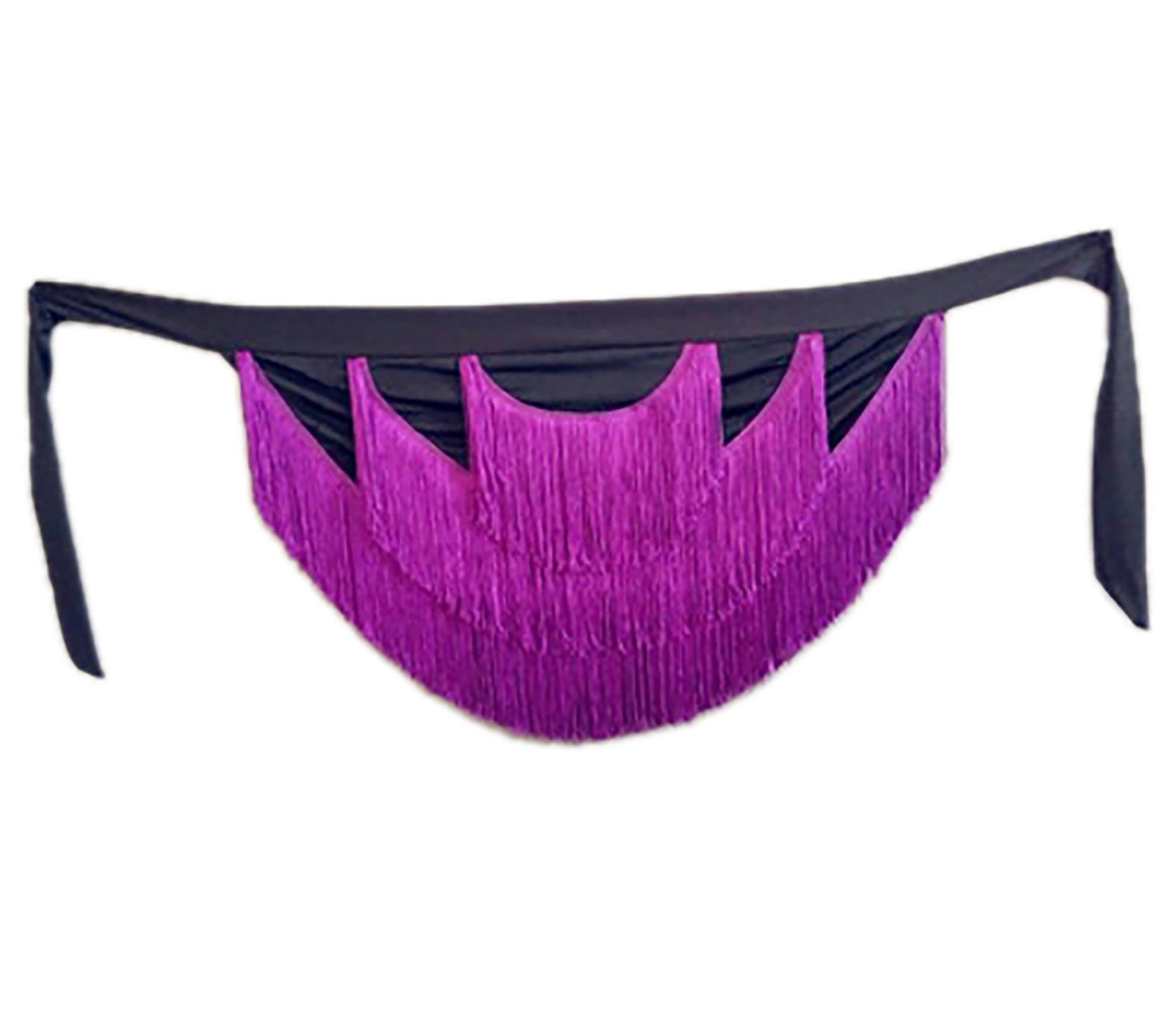 Whitewed Womens Tassel Wrap Mini Skirt Overlay Belt Cover Up for