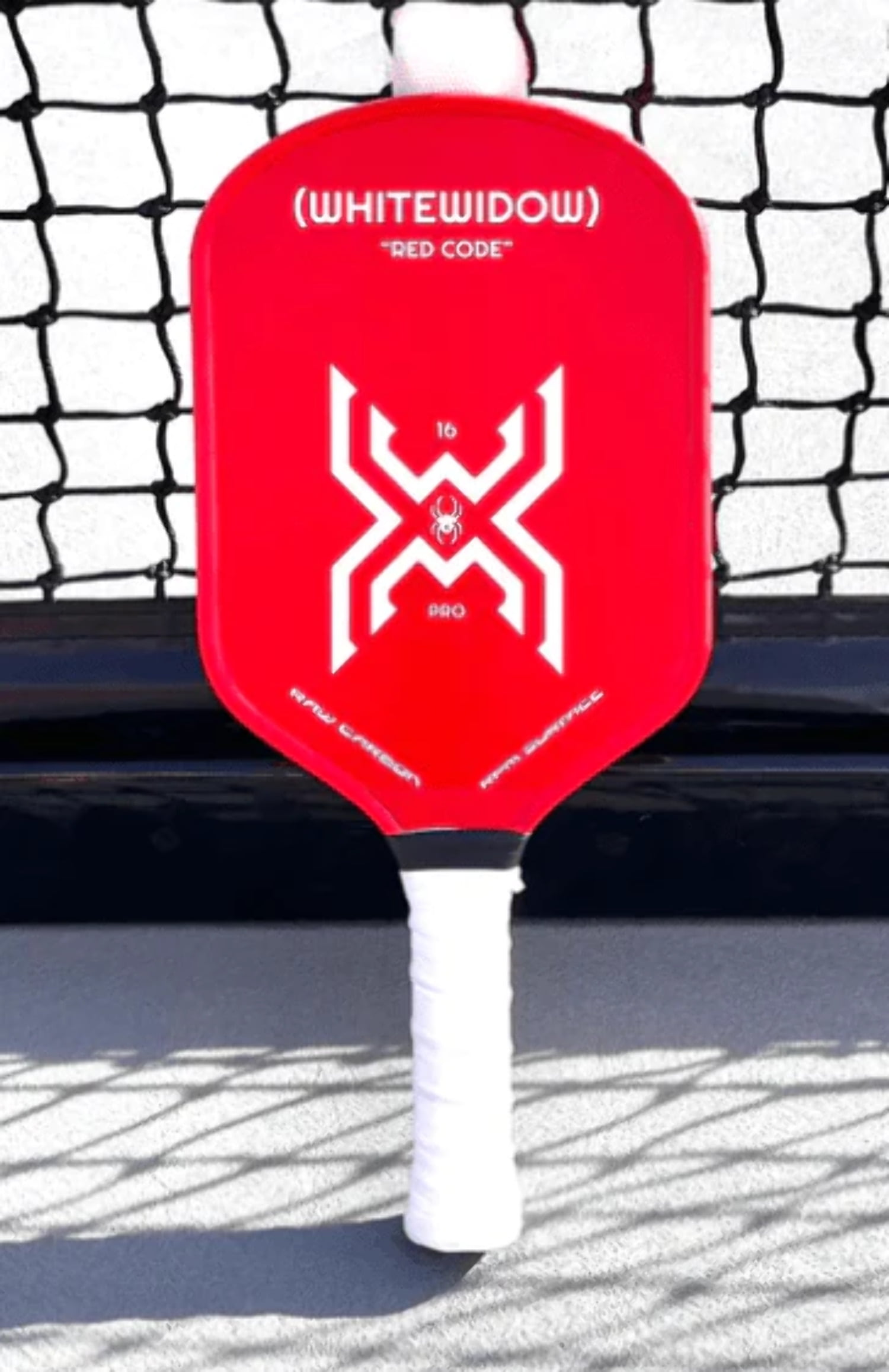(Whitewidow) Red Code Pro 16mm Pickleball Paddle